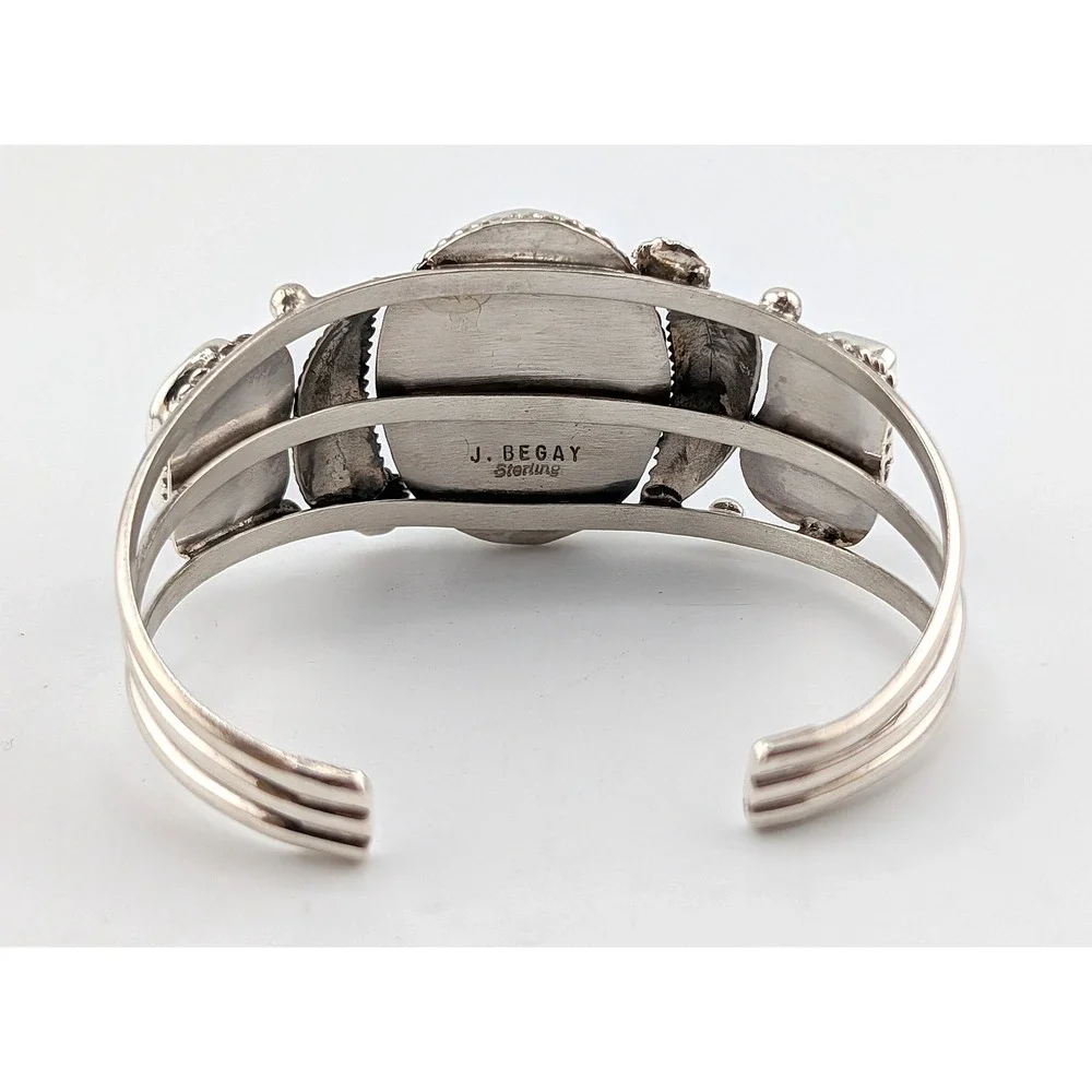 Navajo Sterling Silver Cuff Bracelet Genuine Native American Jewelry 6.25 ** - Picture 11 of 11